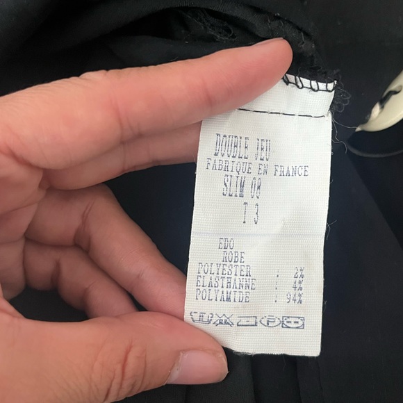 Double Jeu Paris Black Dress LagenLook - Picture 2 of 4